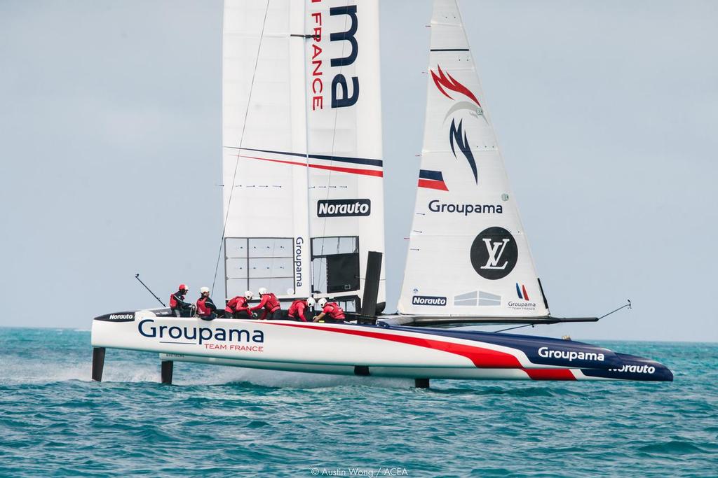 06/04/2017 - Hamilton (BMU) - 35th America's Cup Bermuda 2017 - America's Cup Class (ACC) boats practice racing © Austin Wong | ACEA